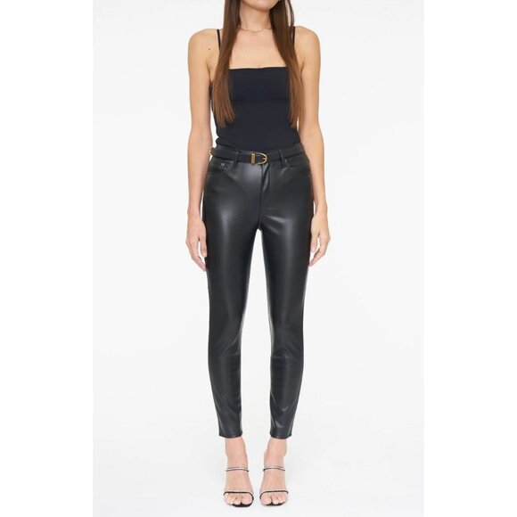 Pistola Aline Faux Leather Skinny Jeans - Picture 1 of 8